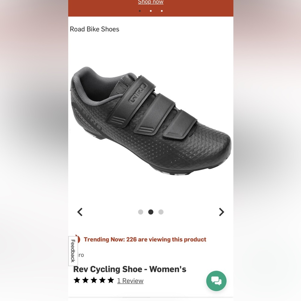 Giro Black Cycling Shoes